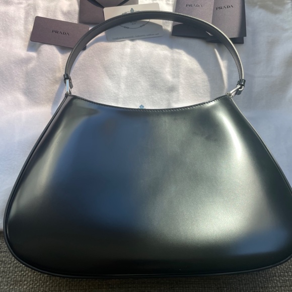 SOLD_Prada Cleo brushed leather shoulder bag - Picture 8 of 8